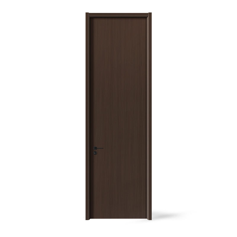 Porta giratória de madeira em PVC para interior Porta giratória de madeira em PVC para interior